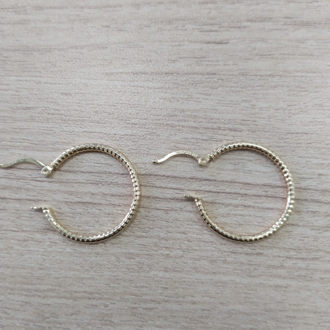 ARRACADAS ORO 10K 1.9 (NUEVO)