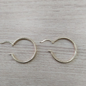 ARRACADAS ORO 10K 1.9 (NUEVO)