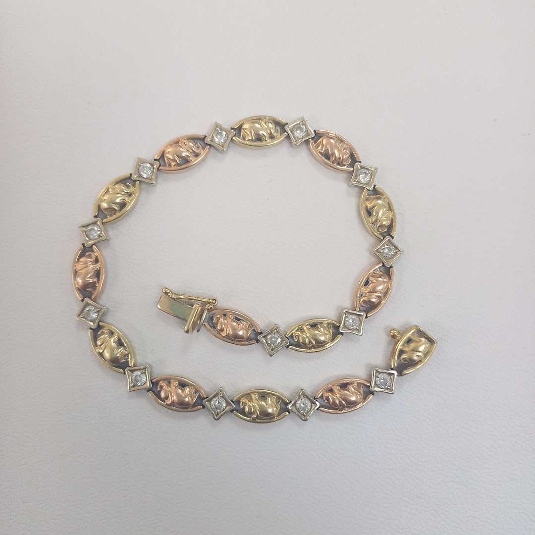 PULSERA ORO 10 K 13.9 GRMS (SEMINUEVO)