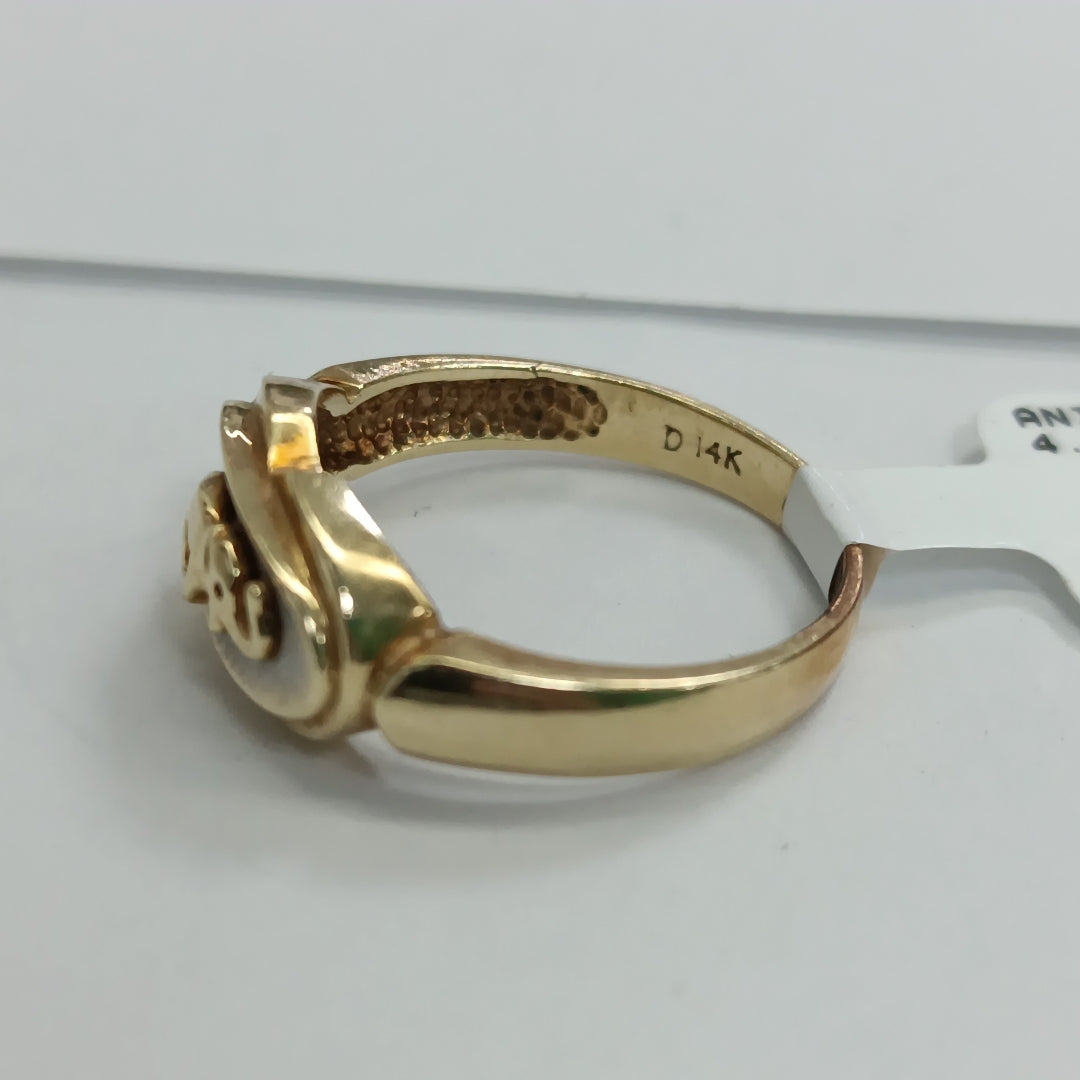ANILLITO ORO 14 K 4.6 GRMS (SEMINUEVO)