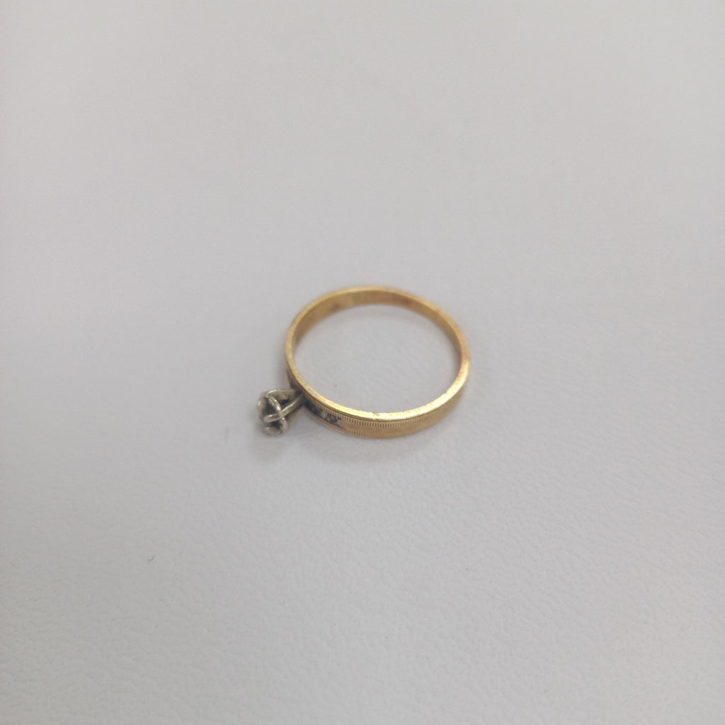 SOLITARIO ORO 14 K 1.7 GRMS (SEMINUEVO)