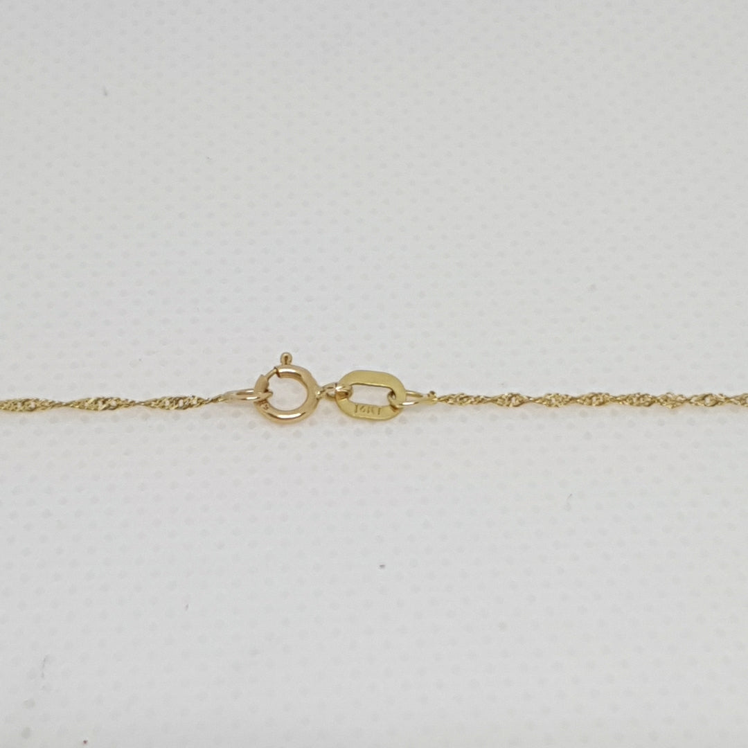 GARGANTILLA ORO 14 K 1 GRMS (SEMINUEVO)