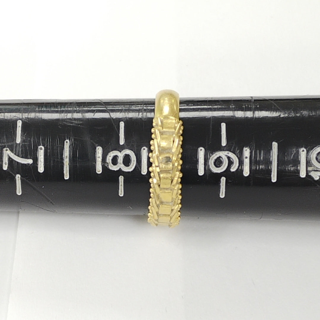 K1 3,20 GRMS 14 K ESPECIFICACIONES COMPLEMENTARIAS ANILLO BOLEADO (SEMINUEVO)