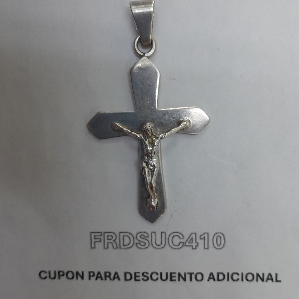 CRUCIFIJO PLATA 13,10 GRMS (SEMINUEVO)
