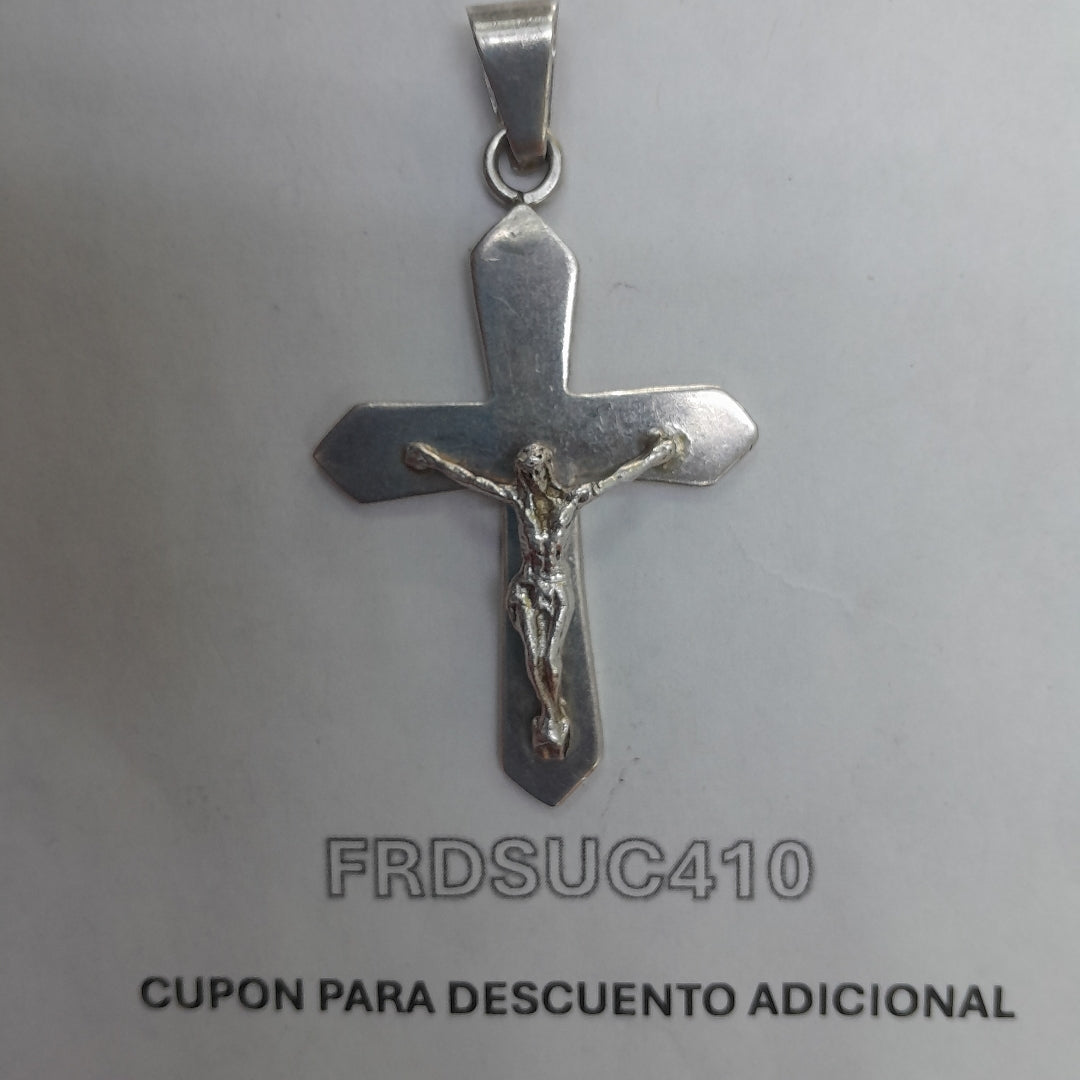 CRUCIFIJO PLATA 13,10 GRMS (SEMINUEVO)