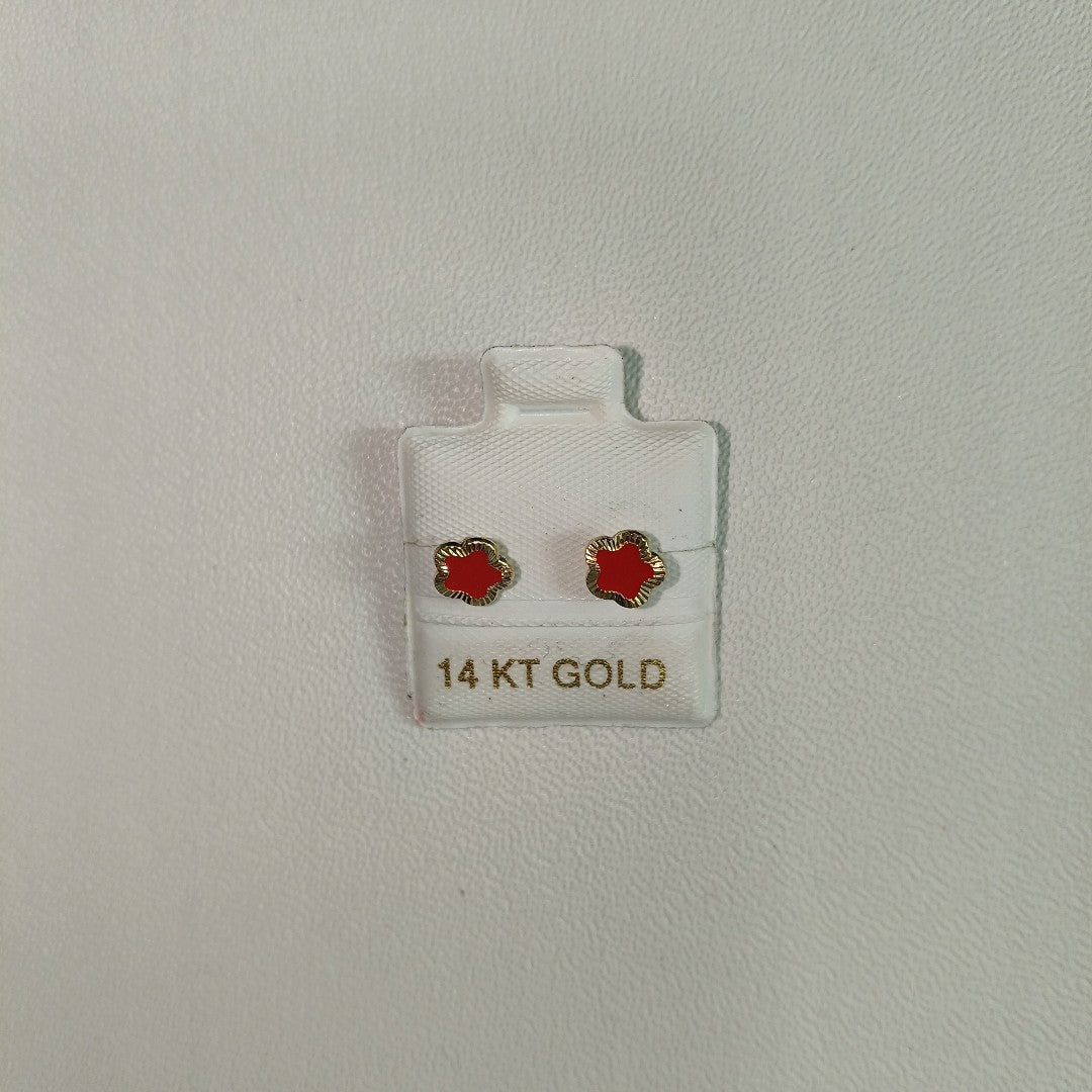 BROQUELES ORO 10K 1 (NUEVO)