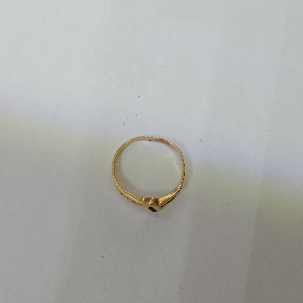 K1 1,30 GRMS 14 K ESPECIFICACIONES COMPLEMENTARIAS ANILLITO CON PIEDRA DE COLOR (SEMINUEVO)