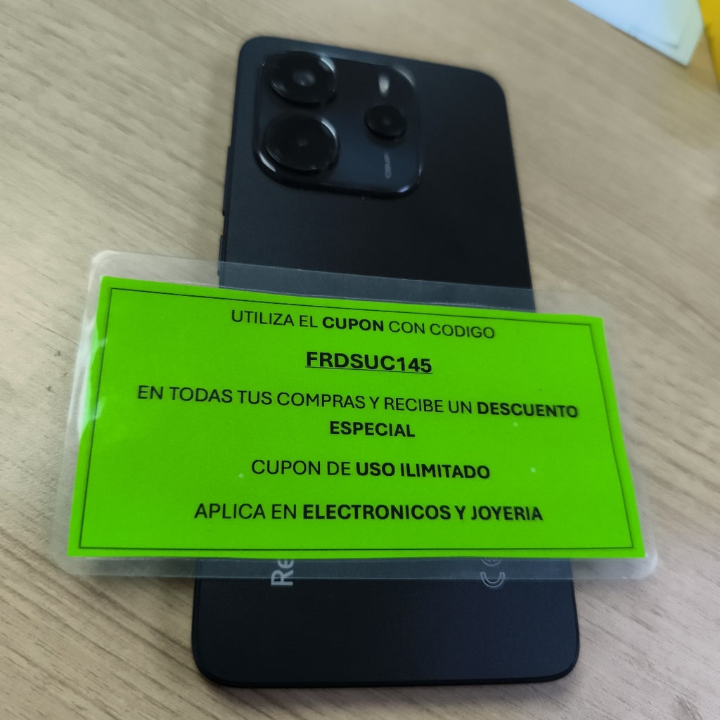 CELULAR XIAOMI REDMI NOTE 14 24117RN76L (2025) 256 GB 8 GB RAM (SEMINUEVO)