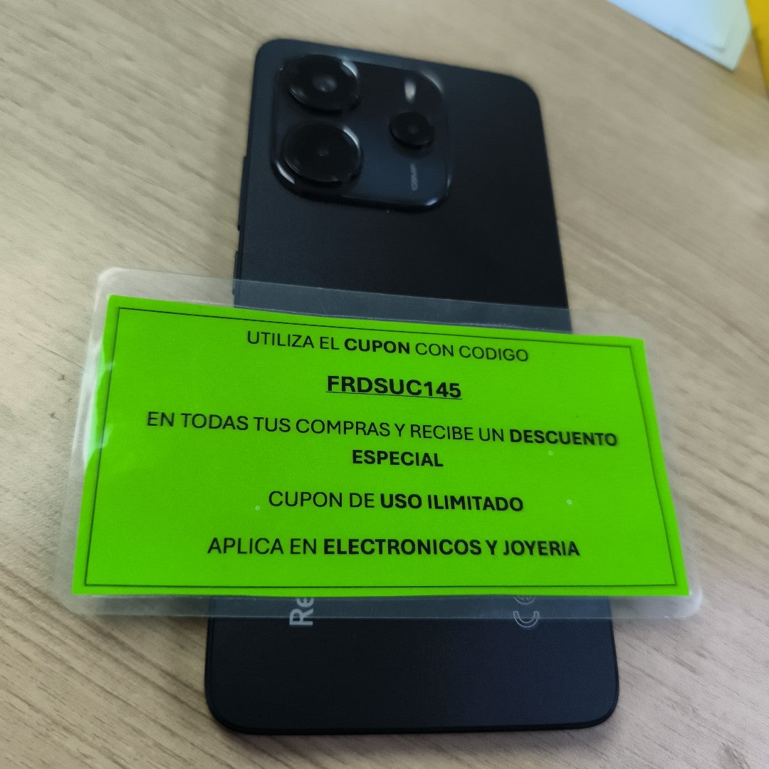 CELULAR XIAOMI REDMI NOTE 14 24117RN76L (2025) 256 GB 8 GB RAM (SEMINUEVO)