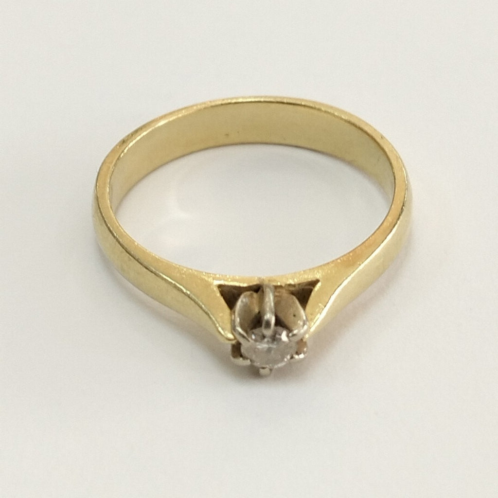 K1 2,20 GRMS 14 K ESPECIFICACIONES COMPLEMENTARIAS ANILLITO TIPÓ SOLITARIO (SEMINUEVO)