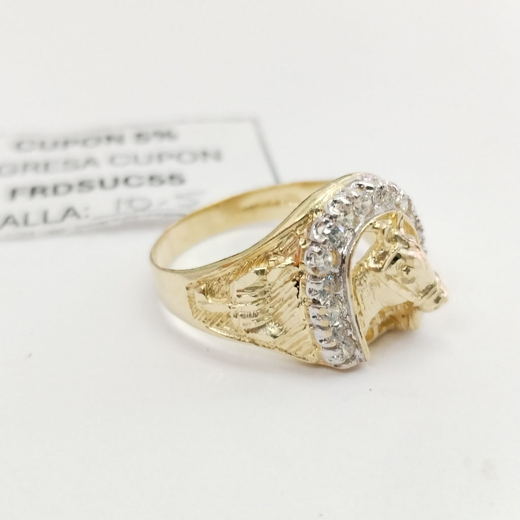 ANILLO ORO 14 K 6.4 GRMS (SEMINUEVO)