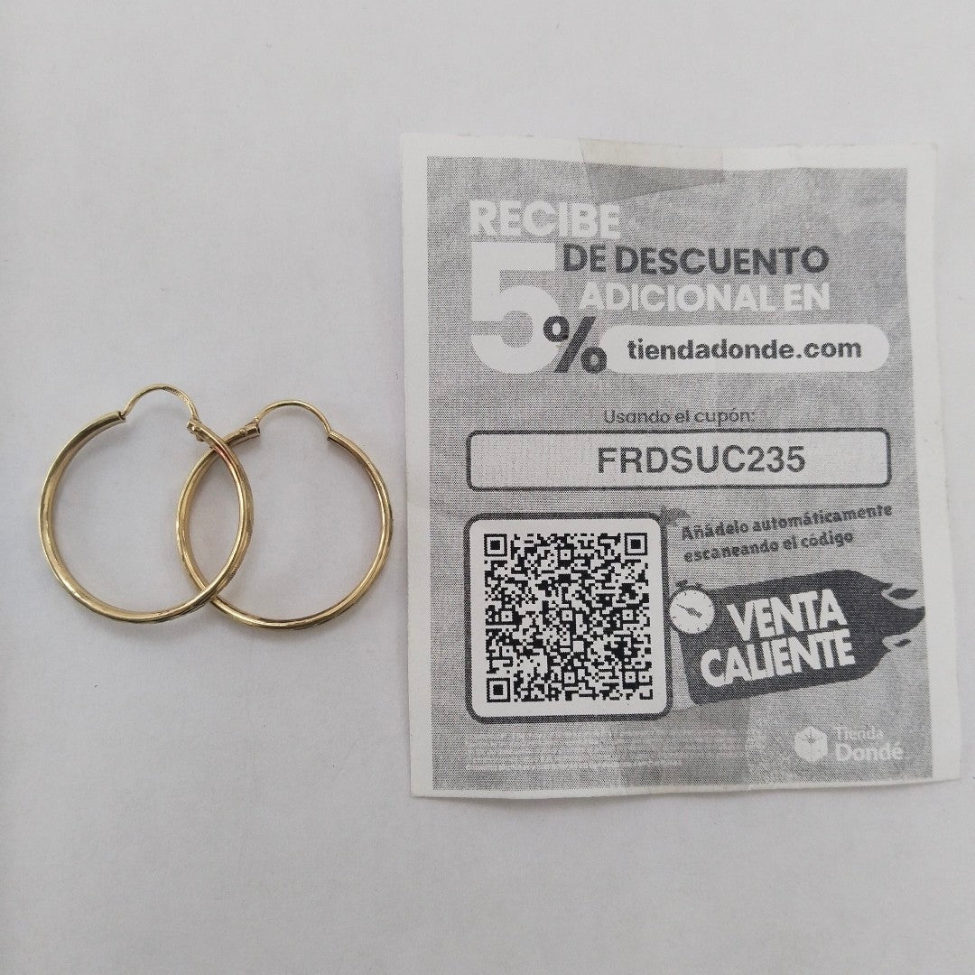 ARRACADAS PAR ORO 10 K 2,20 GRMS (SEMINUEVO)