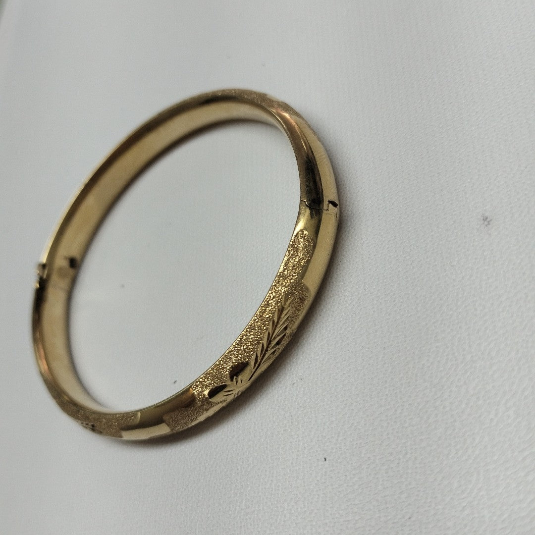 K1 10,30 GRMS 14 K ESPECIFICACIONES COMPLEMENTARIAS PULSERA RIGIDA VENDIBLE (SEMINUEVO)