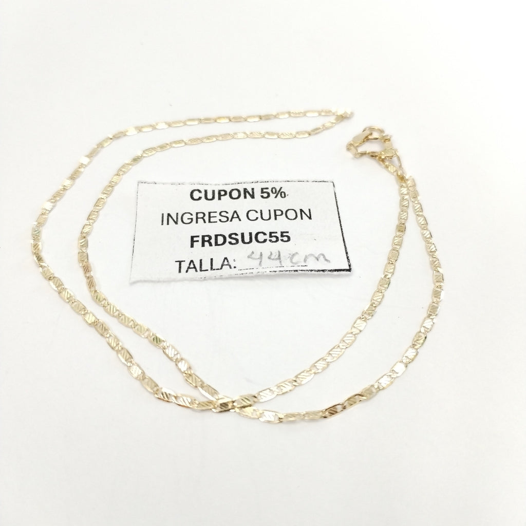 CADENA ORO 14 K 2.2 GRMS (SEMINUEVO)