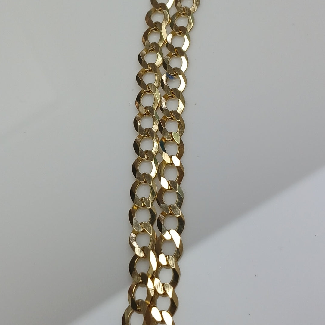 CADENA TEJIDO BARBADA 14.4G 60 CM (NUEVO)