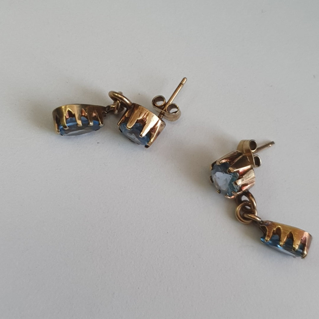 ARETES PAR ORO 14 K 4.6 GRMS (SEMINUEVO)