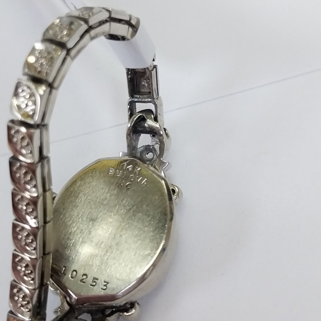 RELOJ CAJA Y PULSO ORO ORO BLANCO 14 K 15,00 GRMS (SEMINUEVO)