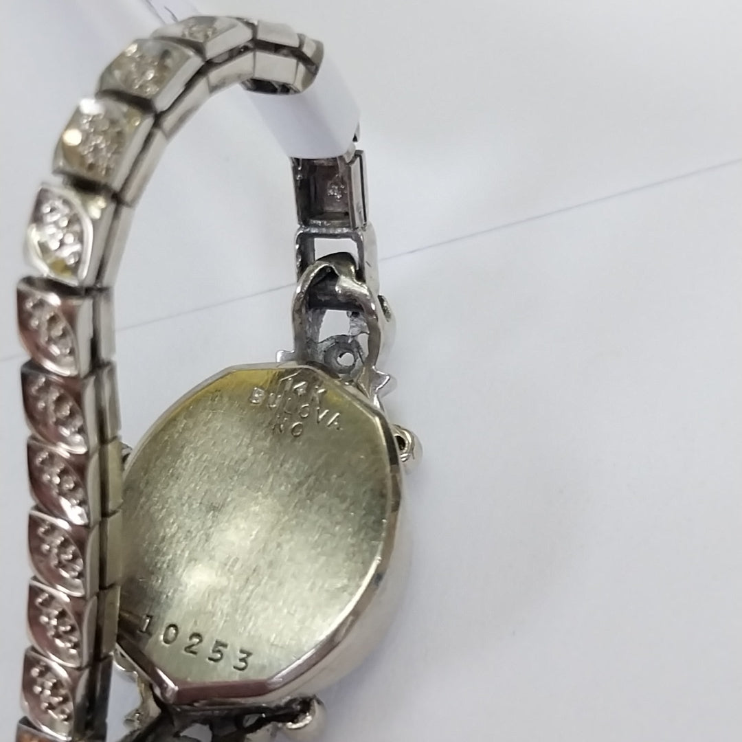 RELOJ CAJA Y PULSO ORO ORO BLANCO 14 K 15,00 GRMS (SEMINUEVO)