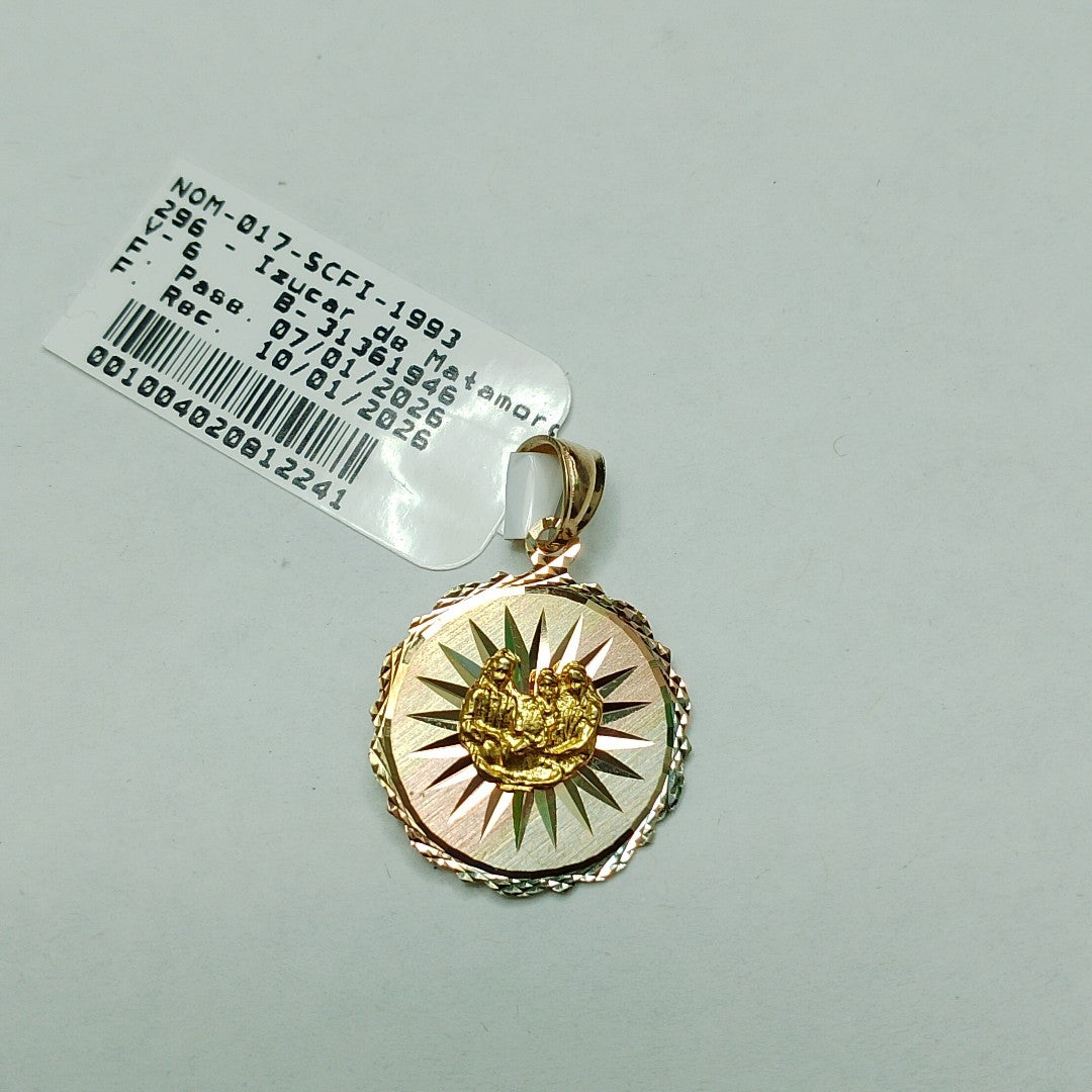 MEDALLA RELIGIOSA ORO 14 K 2.4 GRMS (SEMINUEVO)