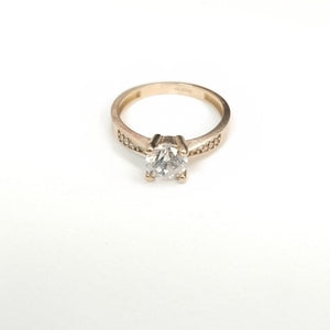 10399ANI25470A072 FRD27 SOLITARIOS ORO 10K 2.3GRS (NUEVO)