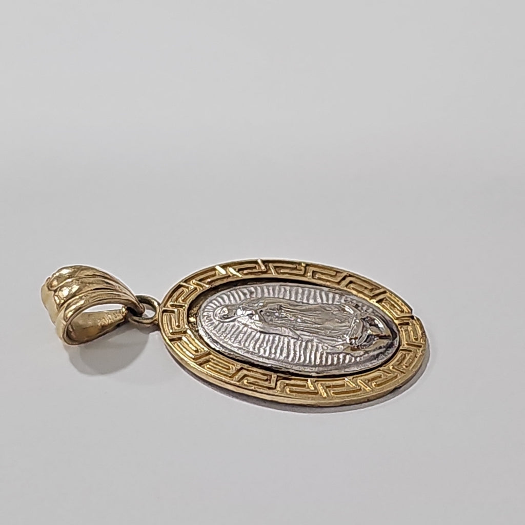 MEDALLA RELIGIOSA ORO, ORO COMBINADO 14 K 3.6 GRMS (SEMINUEVO)