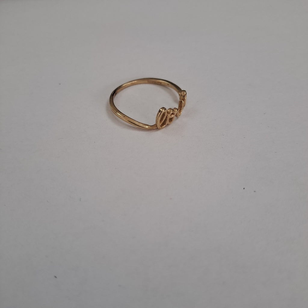 K1 1,20 GRMS 10 K ESPECIFICACIONES COMPLEMENTARIAS ANILLITO LOVE VENDIBLE (SEMINUEVO)