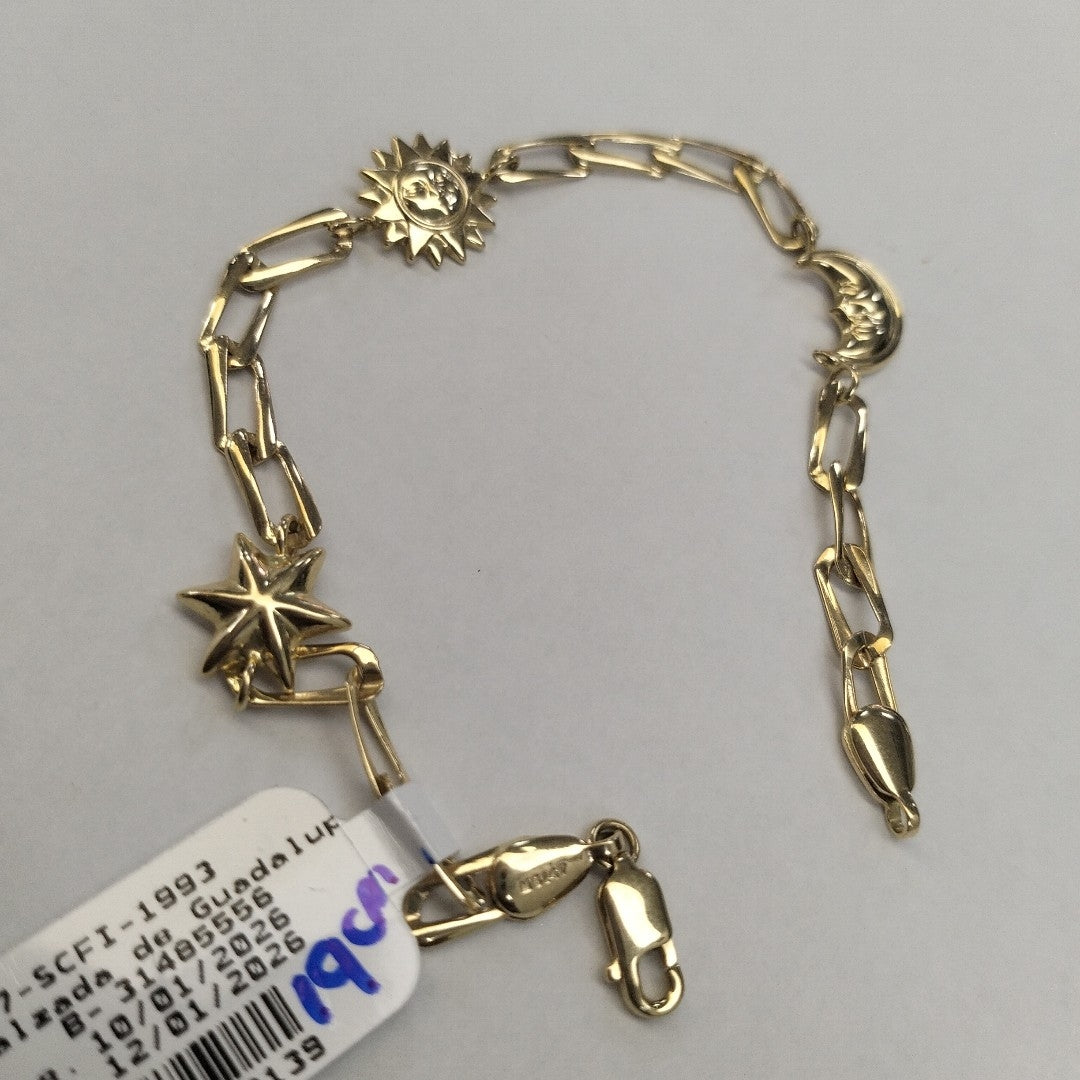 K1 5,30 GRMS 14 K ESPECIFICACIONES COMPLEMENTARIAS PULSERA HECHURA ESPECIAL CON (SEMINUEVO)