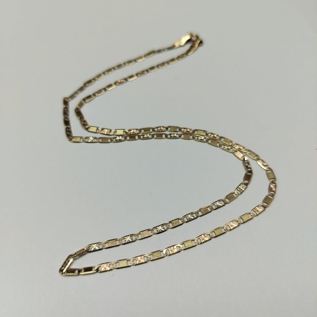 K1 2,50 GRMS 10 K ESPECIFICACIONES COMPLEMENTARIAS CADENITA 3 TONOS (SEMINUEVO)