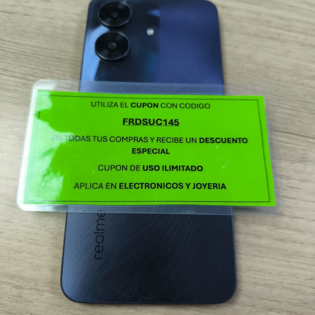 CELULAR REALME REALME NOTE 60-RMX3933(2023) 128 GB 4 GB RAM (SEMINUEVO)