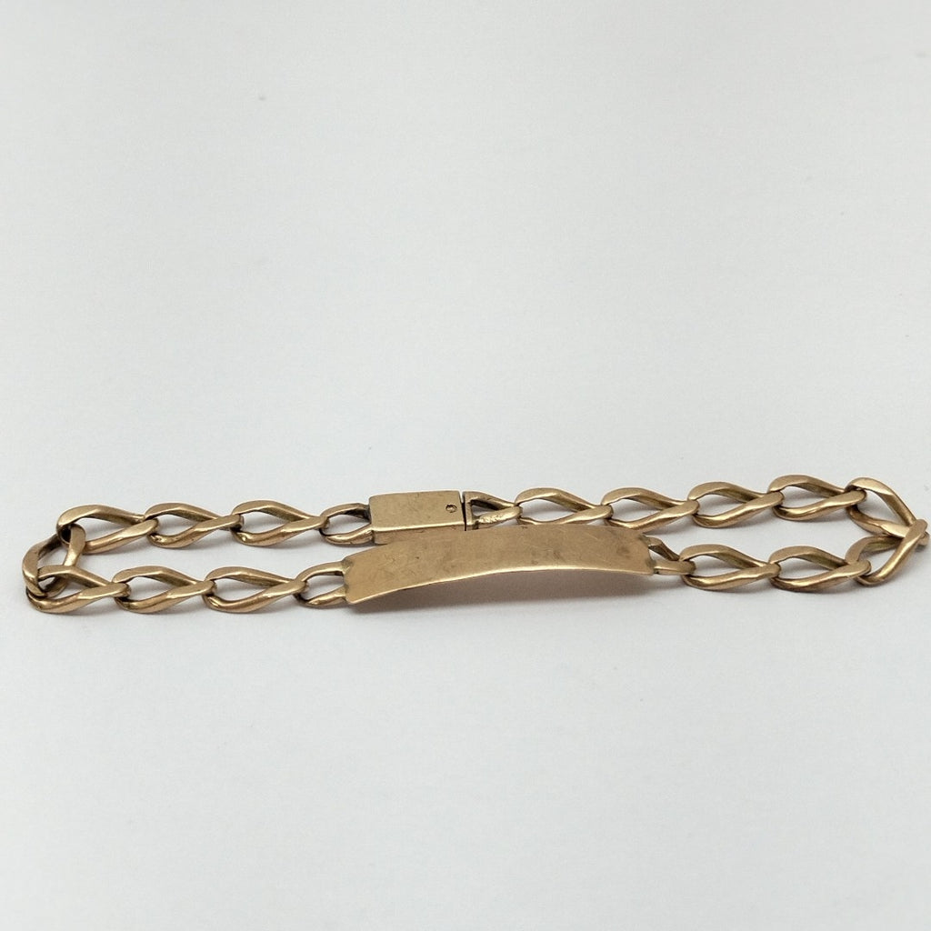 K1 7,20 GRMS 10 K ESPECIFICACIONES COMPLEMENTARIAS ESCLAVA TEJIDO ESLABONES (SEMINUEVO)