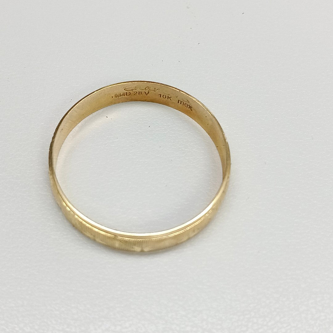 ARGOLLA ORO 10 K 1.6 GRMS (SEMINUEVO)