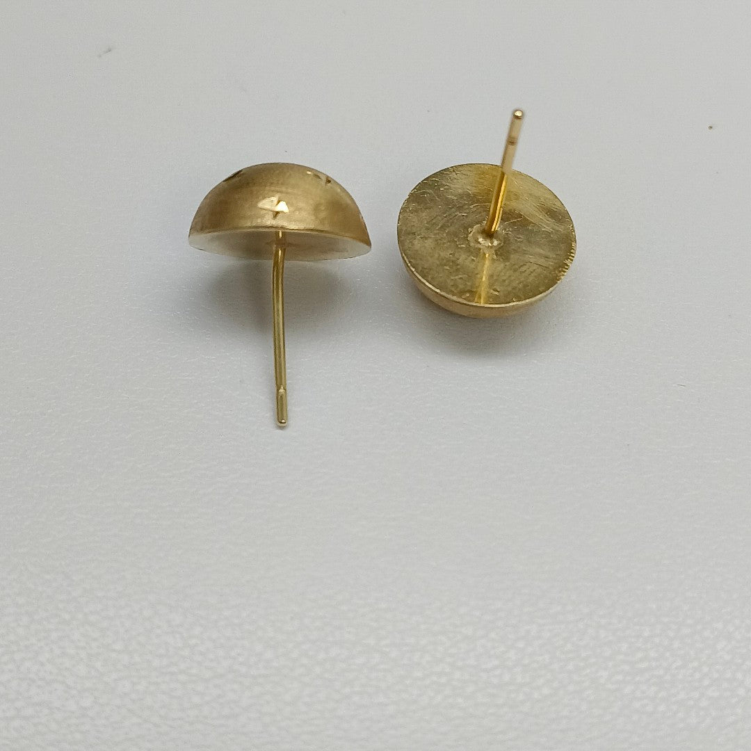 ARETES PAR ORO 14 K 1.6 GRMS (SEMINUEVO)