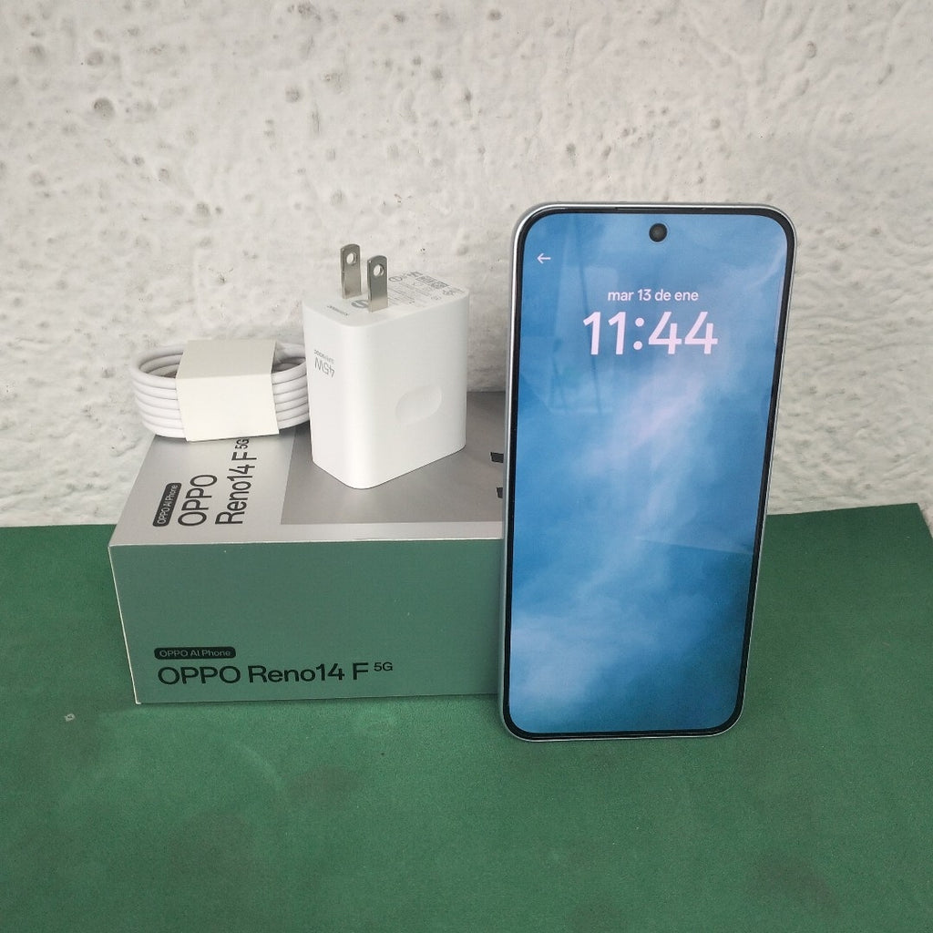 CELULAR OPPO  RENO 14 F CPH2743 (2025) 256 GB 12 GB RAM (SEMINUEVO)