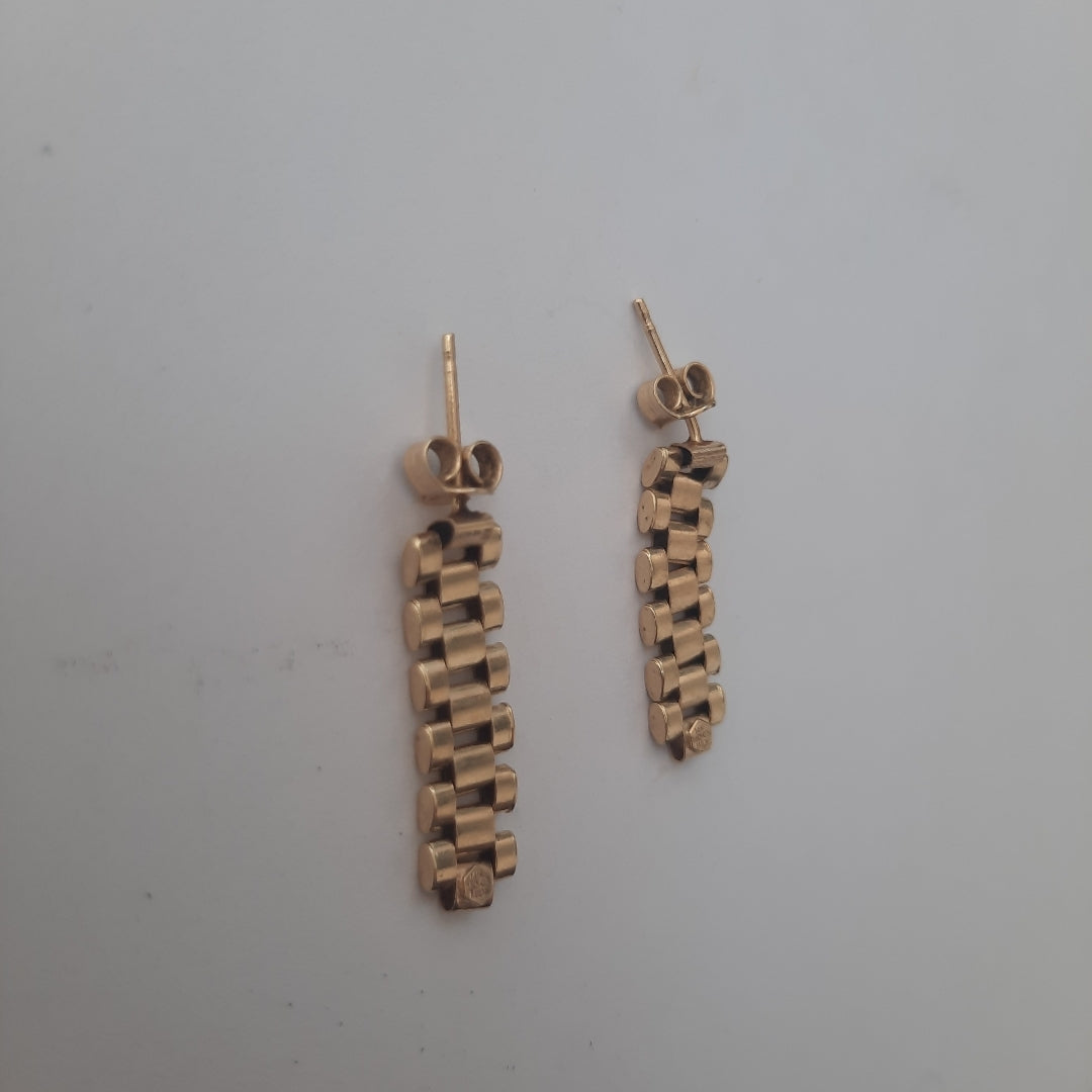 BROQUELES PAR ORO 14 K 2.5 GRMS (SEMINUEVO)