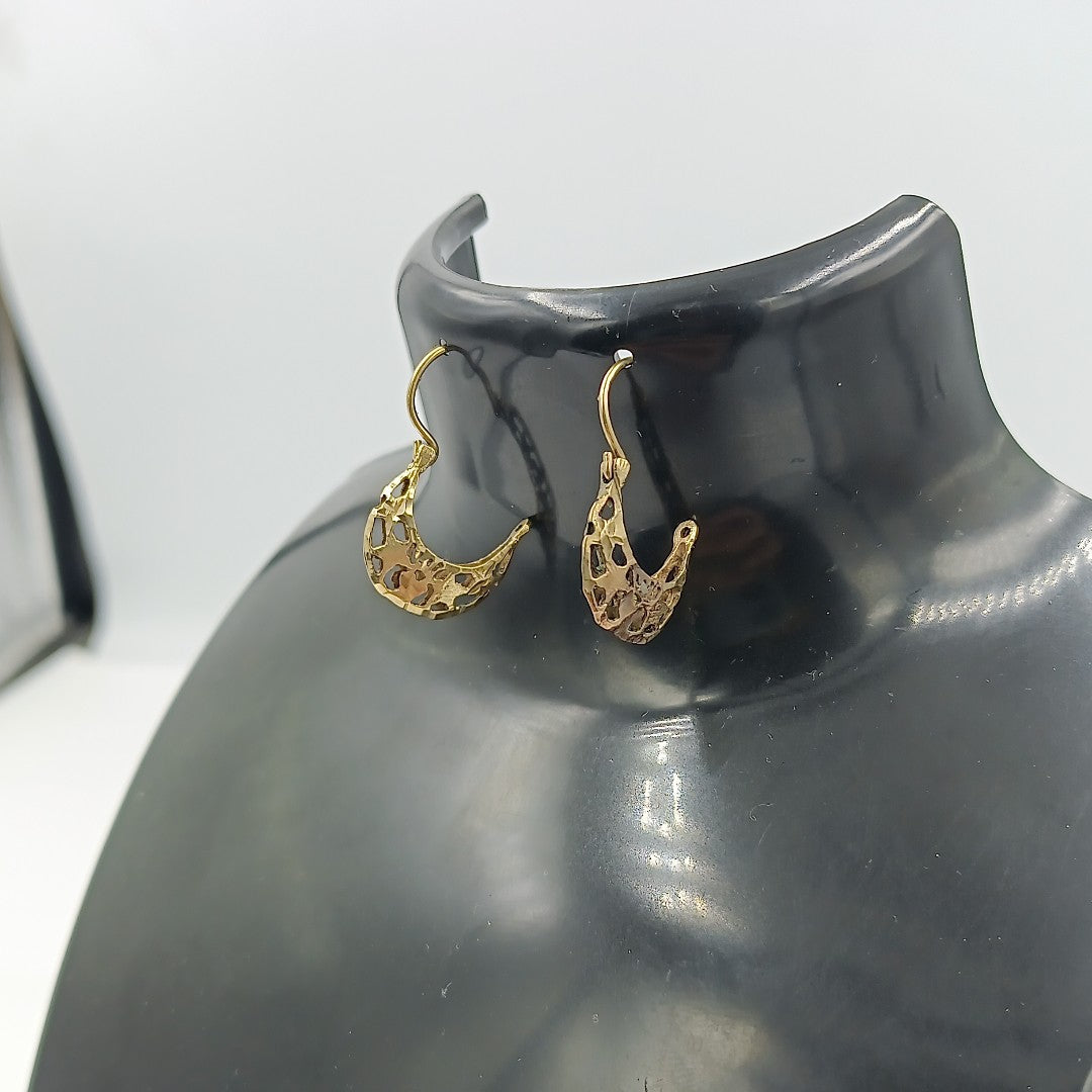 ARRACADAS PAR ORO 10 K 1,90 GRMS (SEMINUEVO)