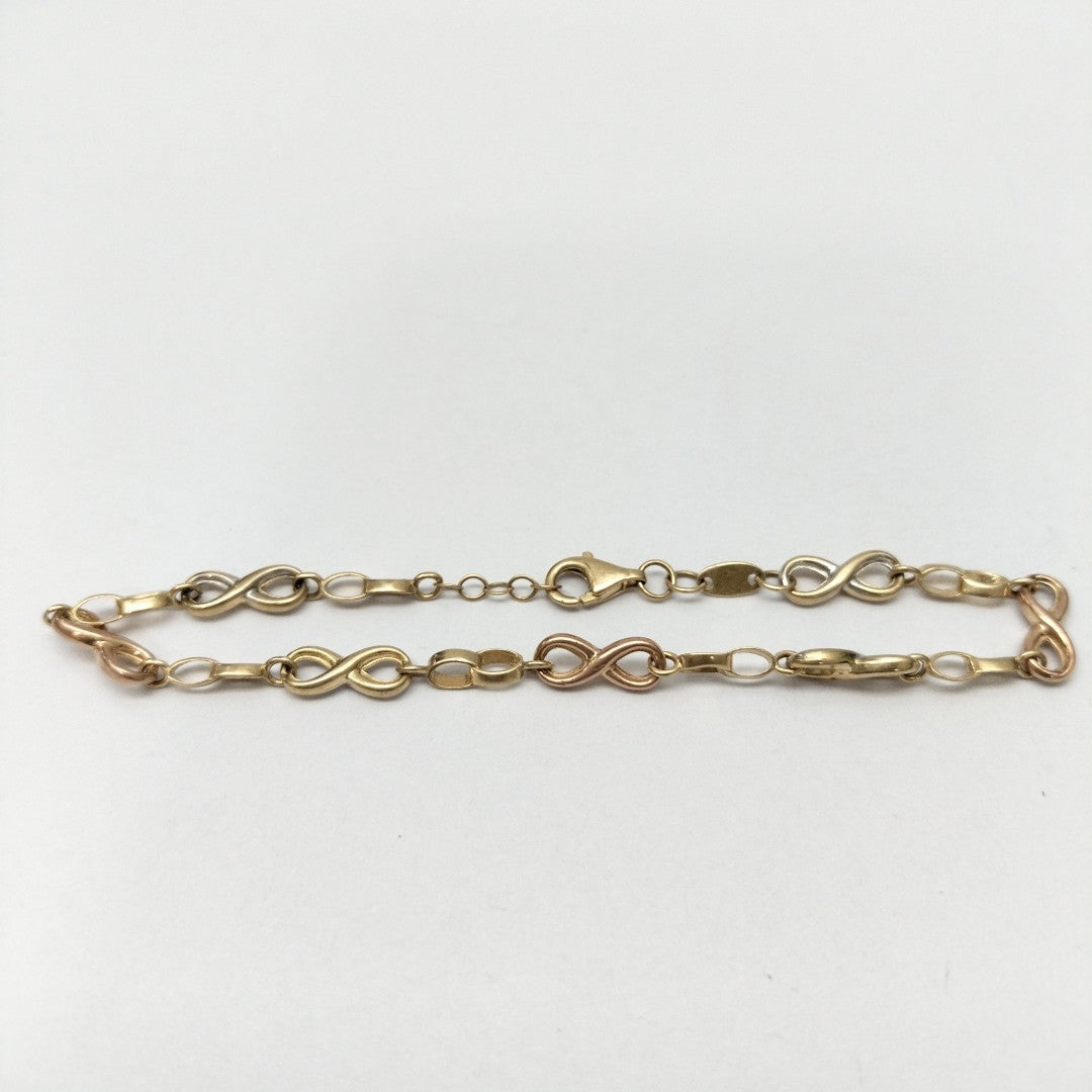 K1 3,20 GRMS 14 K ESPECIFICACIONES COMPLEMENTARIAS 1 PULSERA TEJ ESPECIAL (SEMINUEVO)