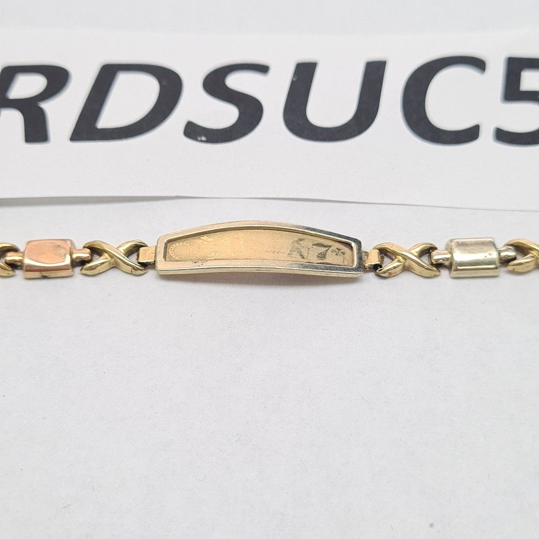 ESCLAVA ORO 14 K 5.4 GRMS (SEMINUEVO)