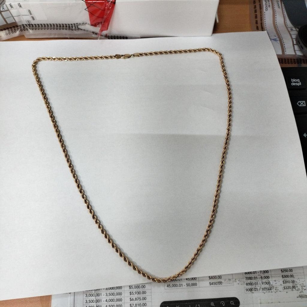 CADENA ORO 10 K 6.3 GRMS (SEMINUEVO)