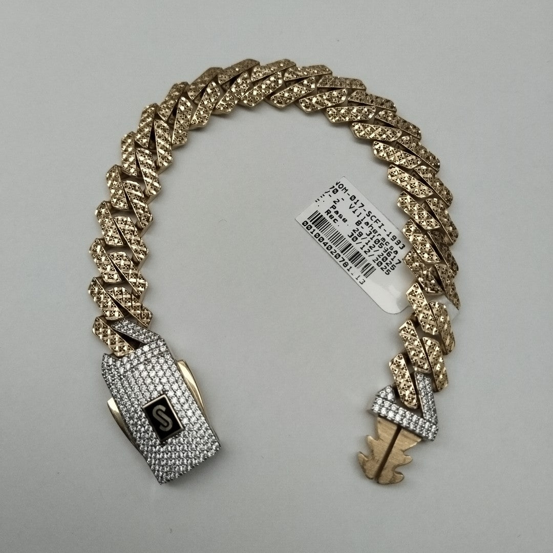 PULSERA ORO 14 K 20.6 GRMS (SEMINUEVO)