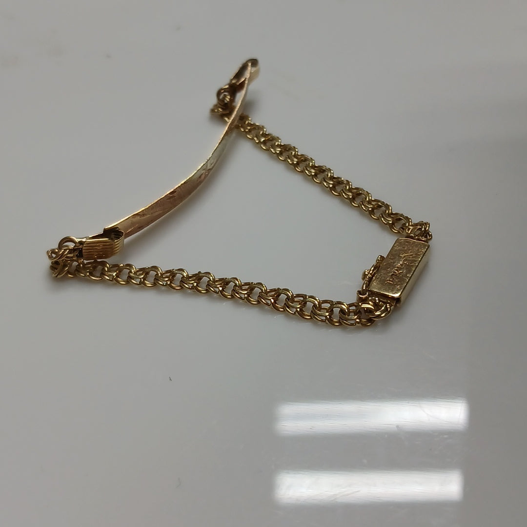 ESCLAVA ORO 14 K 4.5 GRMS (SEMINUEVO)