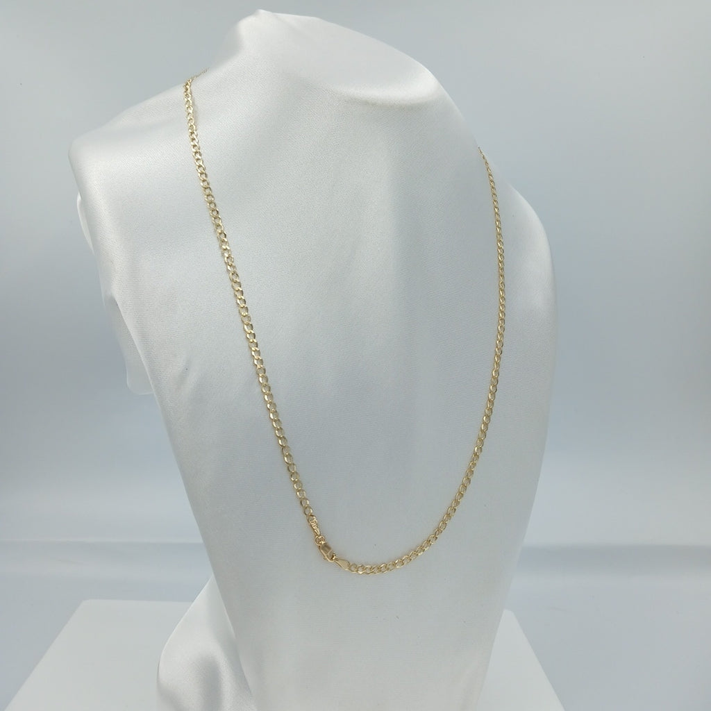 CADENA BARBADO 5.31GR 55 CM 14K (NUEVO)