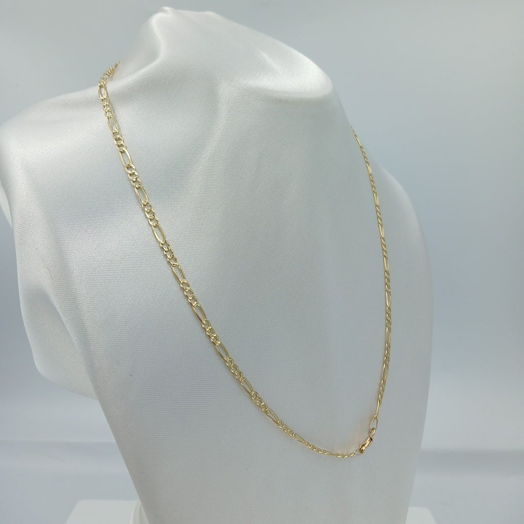 CADENA 3 X 1 7.41GR 50 CM 14K (NUEVO)