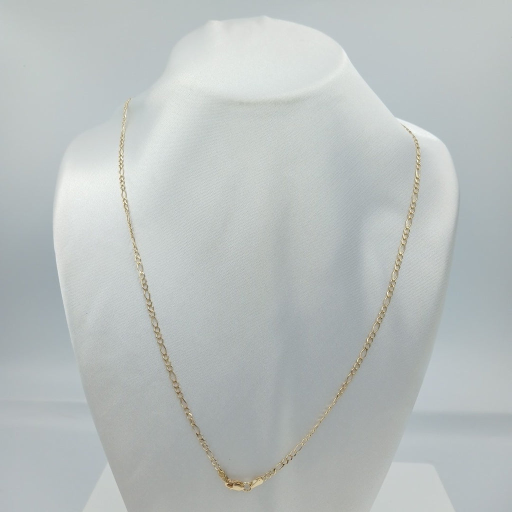 CADENA 3 X 1 3.81GR 55 CM 14K (NUEVO)