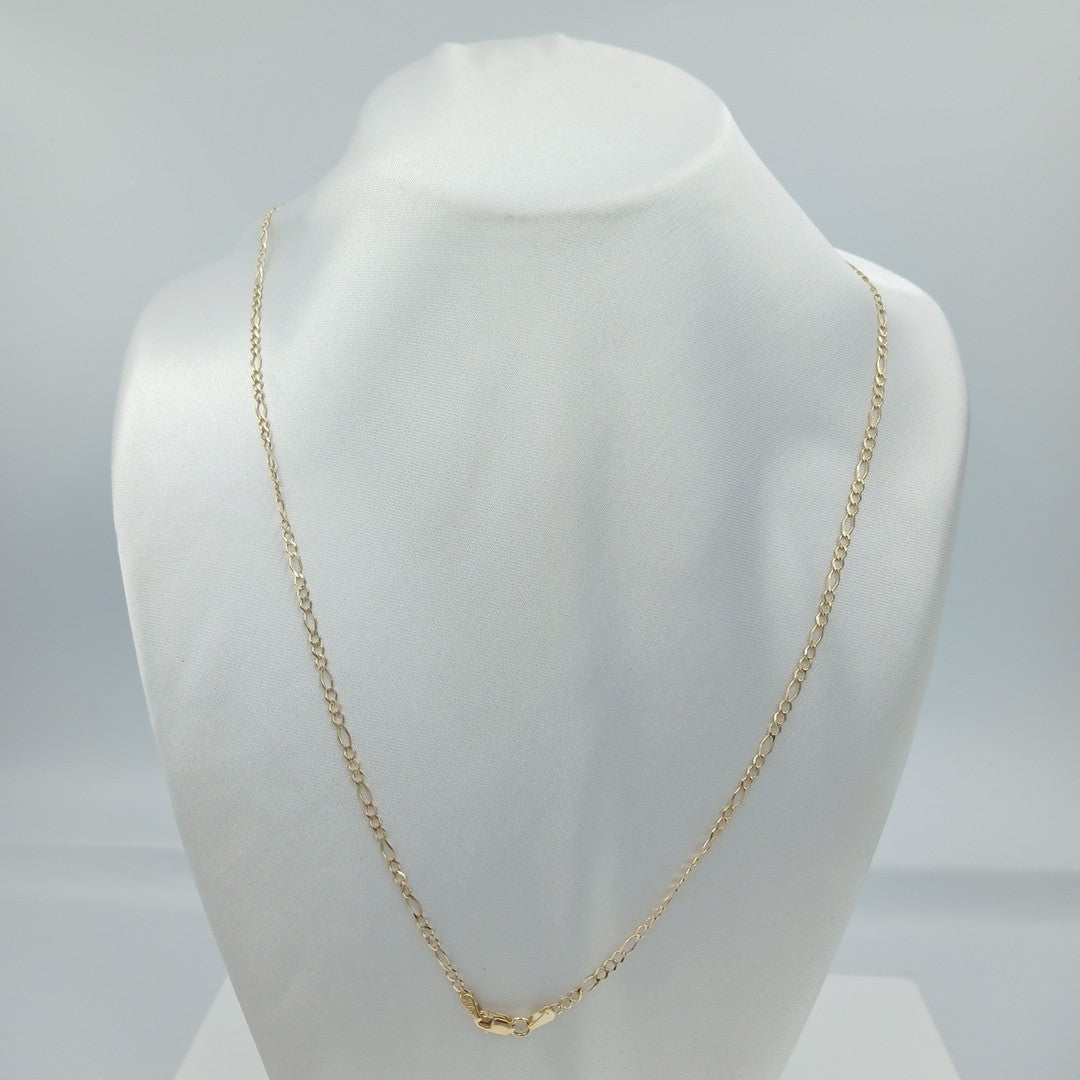 CADENA 3 X 1 3.81GR 55 CM 14K (NUEVO)