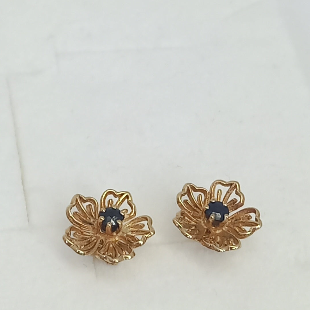 ARETES PAR ORO 14 K 2,00 GRMS (SEMINUEVO)