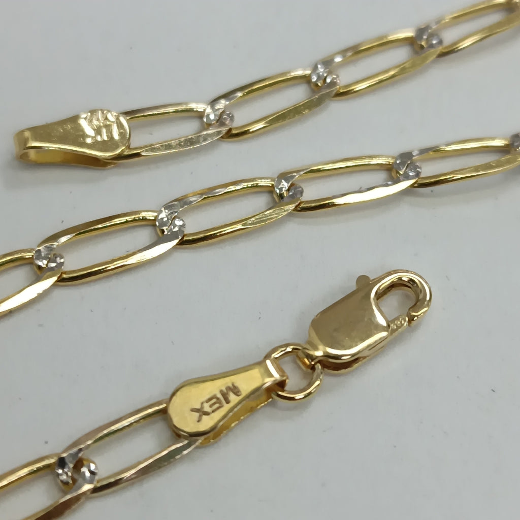 PULSERA TEJIDO ESLABONES 3.9G 18 CM (NUEVO)