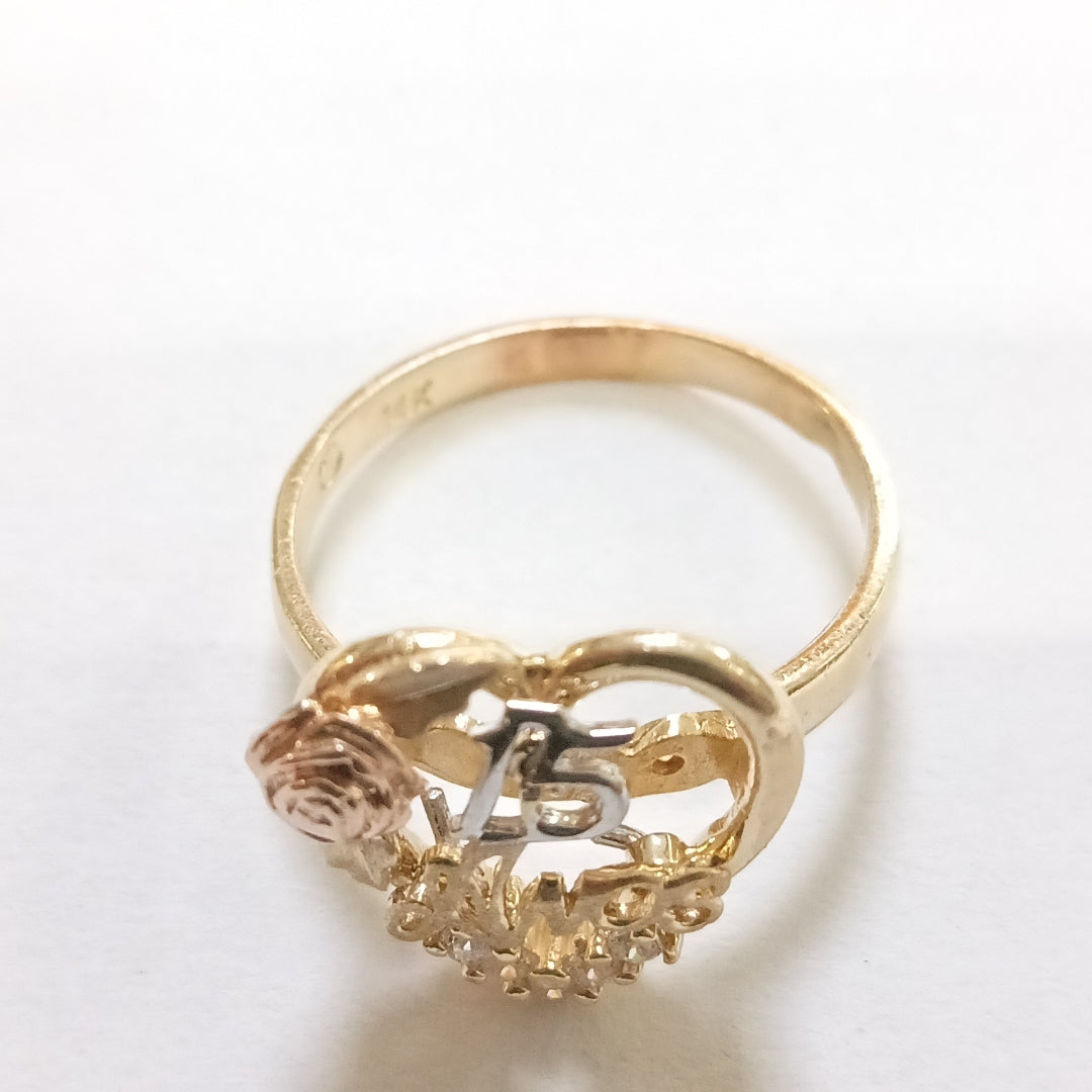 ANILLITO ORO 14 K 3.8 GRMS (SEMINUEVO)