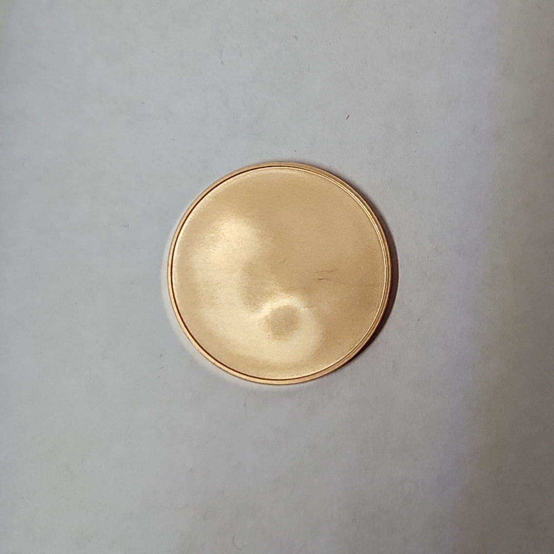 MEDALLA CONMEMORATIVA ORO 21 K 42 GRMS (SEMINUEVO)