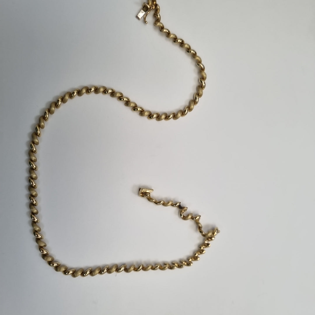 GARGANTILLA ORO 14 K 22,00 GRMS (SEMINUEVO)