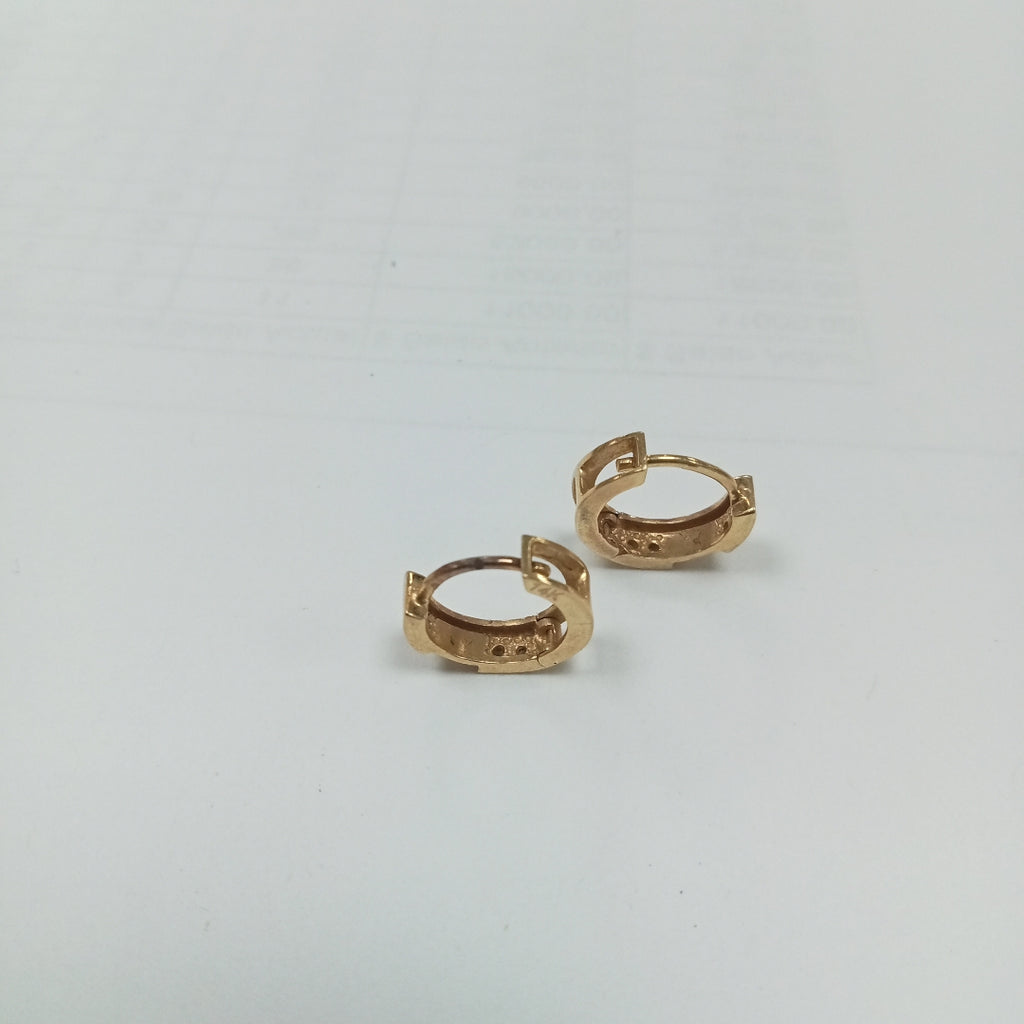 ARRACADAS PAR ORO 14 K 1.7 GRMS (SEMINUEVO)